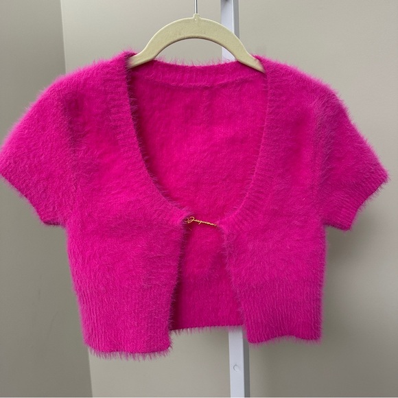 Jacquemus 'La Maille Neve' Cardigan size 34/2 - Picture 3 of 6